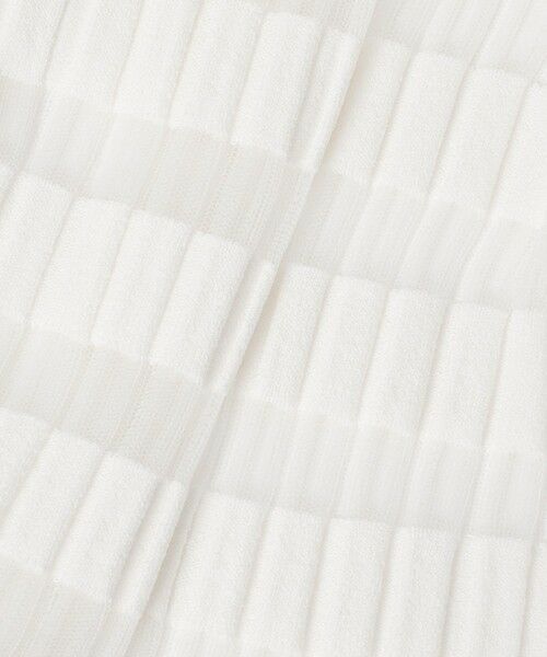 ANAYI / アナイ ニット・セーター | シアーボーダーリブプルオーバー | 詳細3