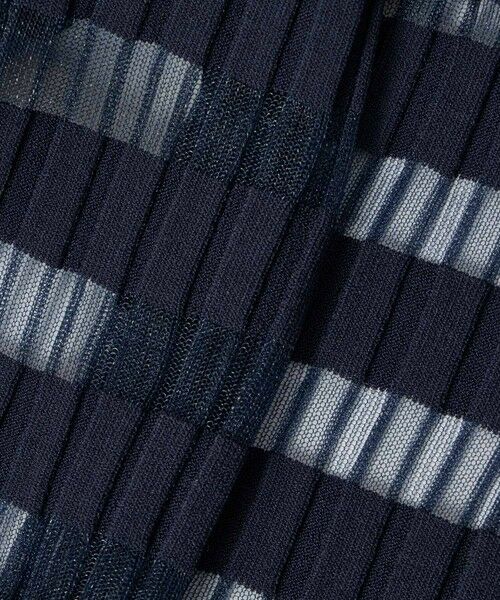 ANAYI / アナイ ニット・セーター | シアーボーダーリブプルオーバー | 詳細18