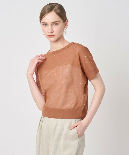 ANAYI / アナイ ニット・セーター | ビジュードットシアー プルオーバー | 詳細12