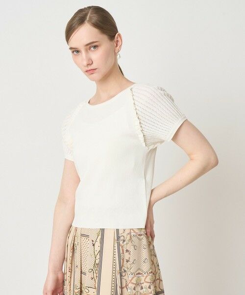 ANAYI / アナイ ニット・セーター | プチフリルスリーブ プルオーバー | 詳細4