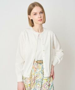 ANAYI / アナイ カーディガン・ボレロ | レースラインコットンナイロンカーディガン