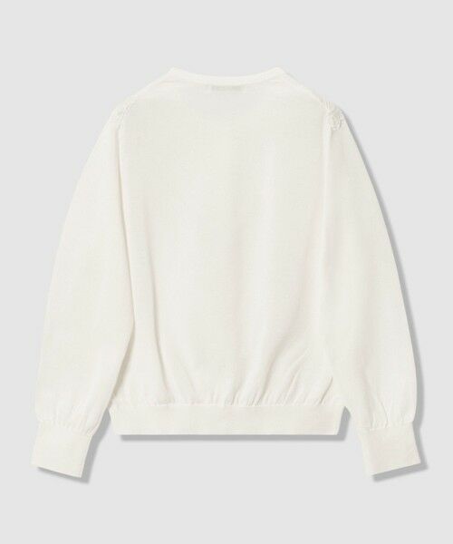 ANAYI / アナイ カーディガン・ボレロ | レースラインコットンナイロンカーディガン | 詳細11