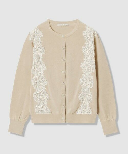 ANAYI / アナイ カーディガン・ボレロ | レースラインコットンナイロンカーディガン | 詳細22