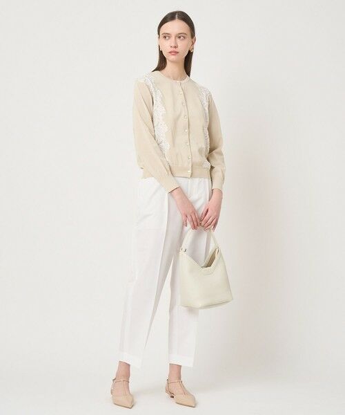 ANAYI / アナイ カーディガン・ボレロ | レースラインコットンナイロンカーディガン | 詳細19