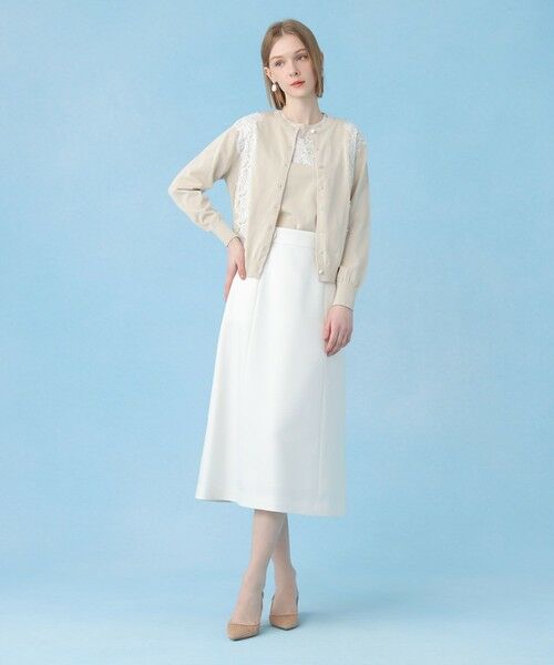 ANAYI / アナイ カーディガン・ボレロ | レースラインコットンナイロンカーディガン | 詳細20