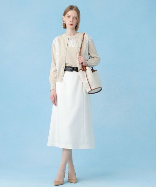 ANAYI / アナイ カーディガン・ボレロ | レースラインコットンナイロンカーディガン | 詳細22