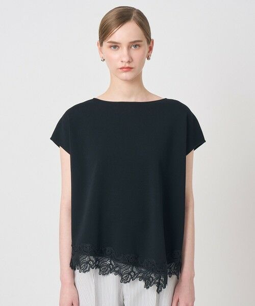 ANAYI / アナイ ニット・セーター | レースヘムボクシー プルオーバー | 詳細7