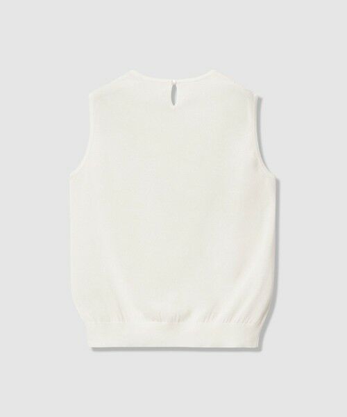 ANAYI / アナイ ニット・セーター | レースラインコットンナイロンクループルオーバー | 詳細1