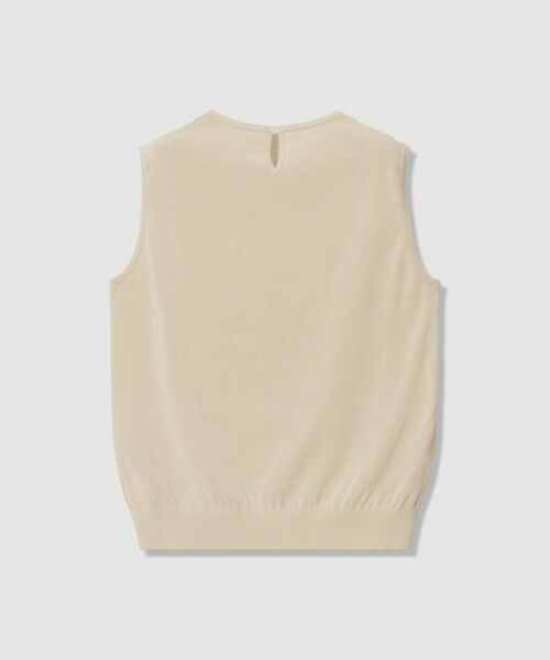 ANAYI / アナイ ニット・セーター | レースラインコットンナイロンクループルオーバー | 詳細4