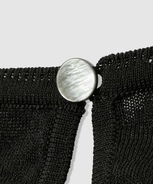 ANAYI / アナイ ニット・セーター | レースラインコットンナイロンクループルオーバー | 詳細10