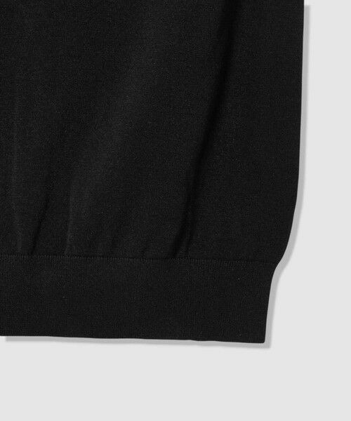 ANAYI / アナイ ニット・セーター | レースラインコットンナイロンクループルオーバー | 詳細9