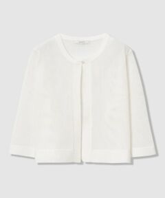 ANAYI / アナイ カーディガン・ボレロ | 【セットアップ対応商品】ニッティングメッシュクルー カーディガン