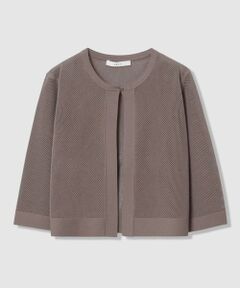 ANAYI / アナイ カーディガン・ボレロ | 【セットアップ対応商品】ニッティングメッシュクルー カーディガン