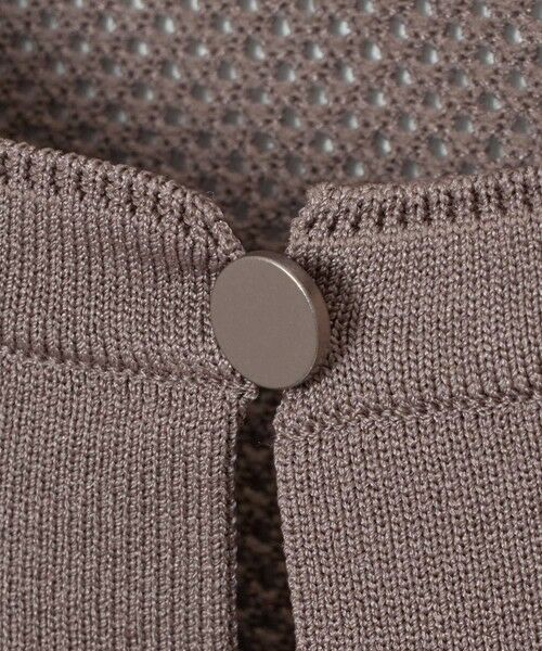 ANAYI / アナイ カーディガン・ボレロ | 【セットアップ対応商品】ニッティングメッシュクルー カーディガン | 詳細7