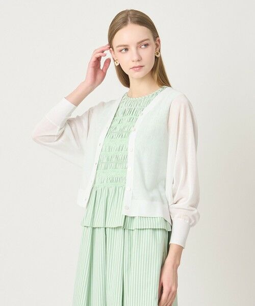 ANAYI / アナイ カーディガン・ボレロ | シアー天竺ドルマンV カーディガン | 詳細4