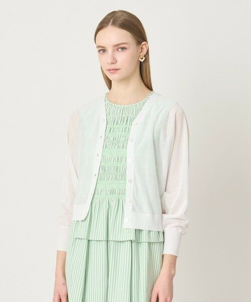 ANAYI / アナイ カーディガン・ボレロ | シアー天竺ドルマンV カーディガン | 詳細7