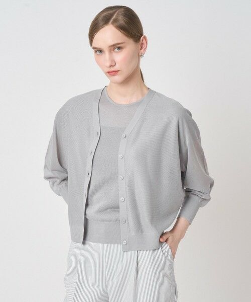 ANAYI / アナイ カーディガン・ボレロ | シアー天竺ドルマンＶ カーディガン | 詳細24