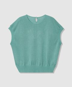 ANAYI / アナイ ニット・セーター | シアー天竺クルーネック プルオーバー