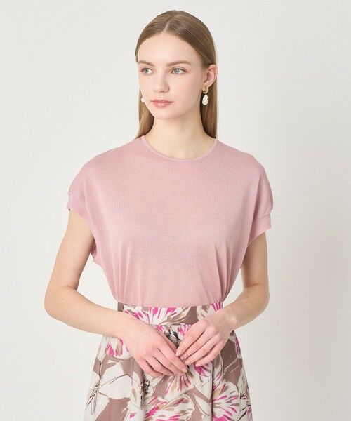 ANAYI / アナイ ニット・セーター | シアー天竺クルーネック プルオーバー | 詳細8