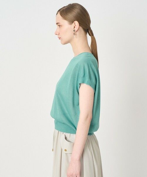 ANAYI / アナイ ニット・セーター | シアー天竺クルーネック プルオーバー | 詳細10