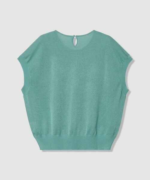 ANAYI / アナイ ニット・セーター | シアー天竺クルーネック プルオーバー | 詳細6