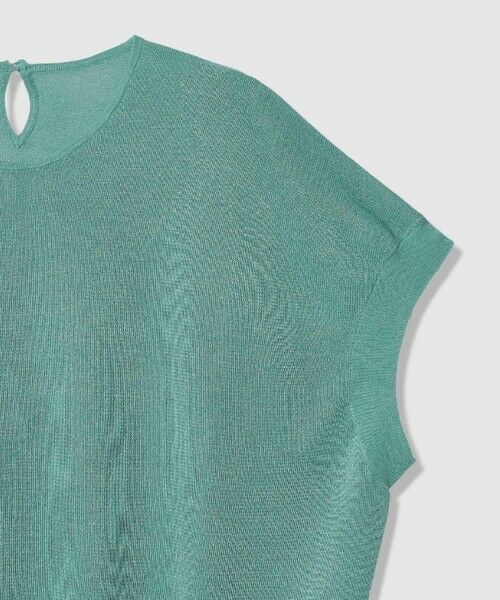 ANAYI / アナイ ニット・セーター | シアー天竺クルーネック プルオーバー | 詳細8