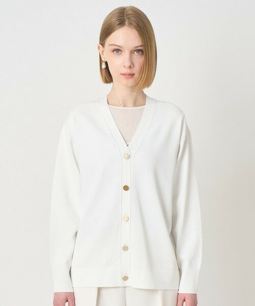 ANAYI / アナイ カーディガン・ボレロ | レーヨンポリエステルストレッチロングカーディガン | 詳細1