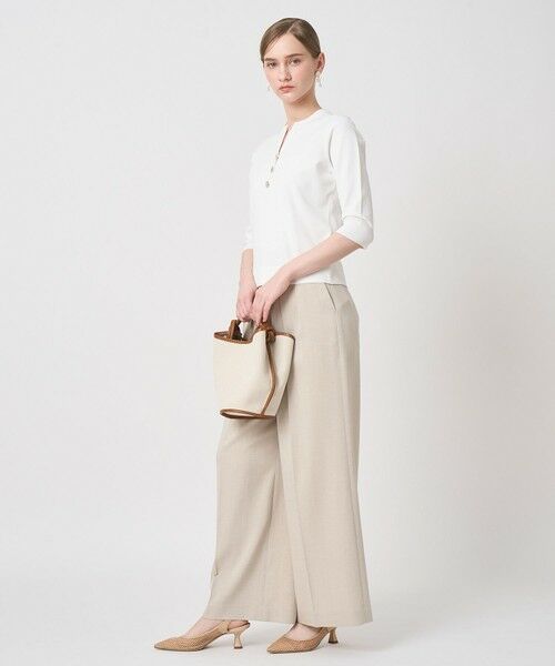 ANAYI / アナイ ニット・セーター | レーヨンポリエステルストレッチキーネックプルオーバー | 詳細3