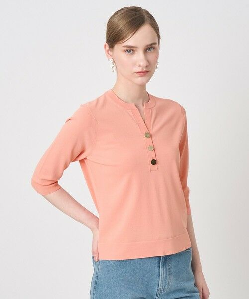 ANAYI / アナイ ニット・セーター | レーヨンポリエステルストレッチキーネックプルオーバー | 詳細8