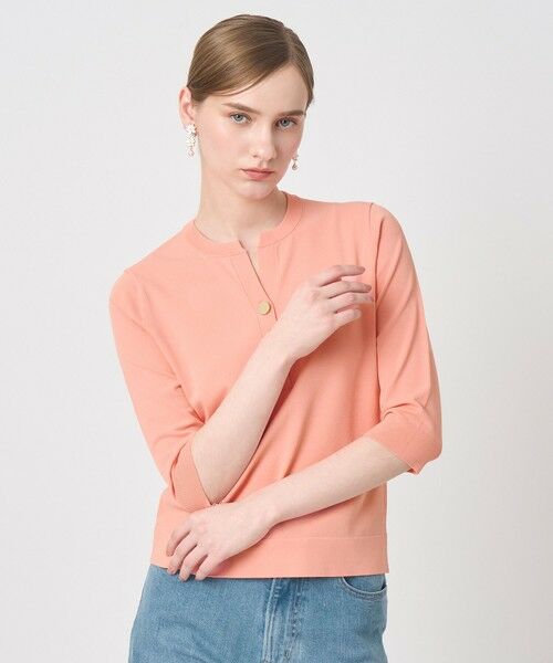 ANAYI / アナイ ニット・セーター | レーヨンポリエステルストレッチキーネックプルオーバー | 詳細9