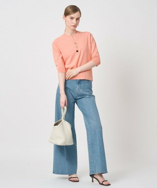 ANAYI / アナイ ニット・セーター | レーヨンポリエステルストレッチキーネックプルオーバー | 詳細10