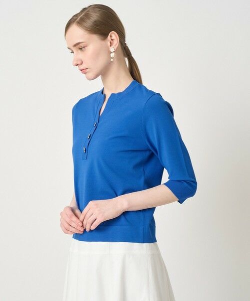 ANAYI / アナイ ニット・セーター | レーヨンポリエステルストレッチキーネックプルオーバー | 詳細5