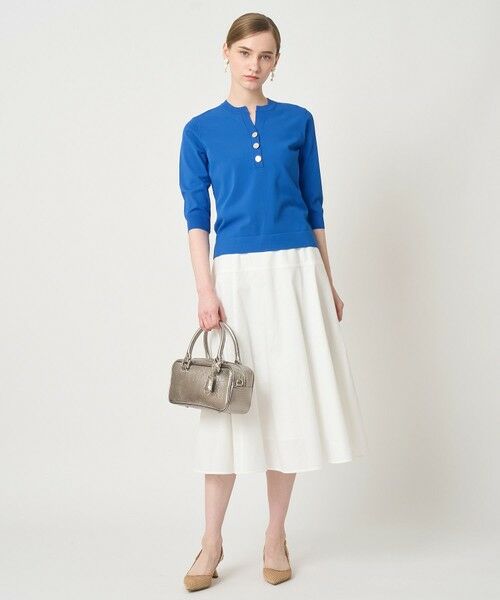 ANAYI / アナイ ニット・セーター | レーヨンポリエステルストレッチキーネックプルオーバー | 詳細6