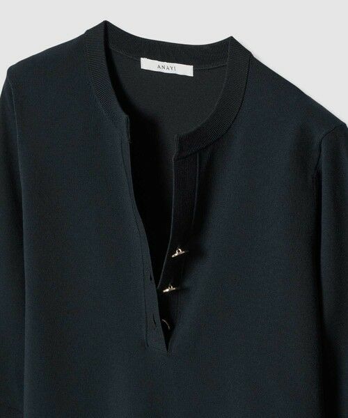 ANAYI / アナイ ニット・セーター | レーヨンポリエステルストレッチキーネックプルオーバー | 詳細28