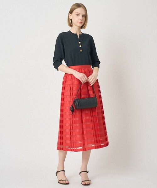 ANAYI / アナイ ニット・セーター | レーヨンポリエステルストレッチキーネックプルオーバー | 詳細15