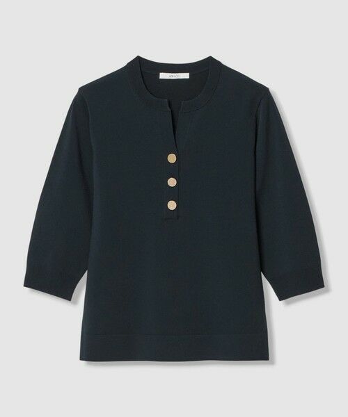 ANAYI / アナイ ニット・セーター | レーヨンポリエステルストレッチキーネックプルオーバー | 詳細16