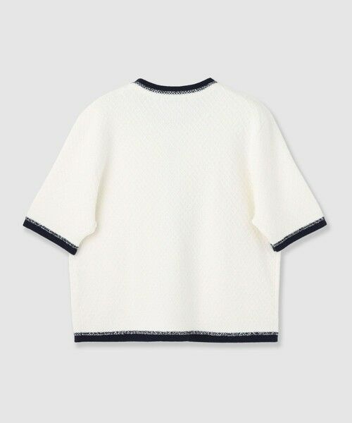 ANAYI / アナイ カーディガン・ボレロ | バイカラー5分袖カーディガン | 詳細1