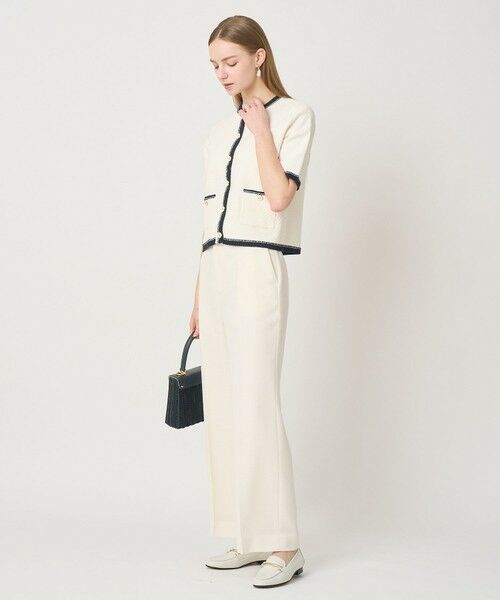 ANAYI / アナイ カーディガン・ボレロ | バイカラー5分袖カーディガン | 詳細7