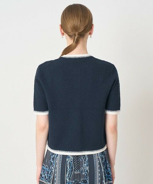 ANAYI / アナイ カーディガン・ボレロ | バイカラー5分袖カーディガン | 詳細15
