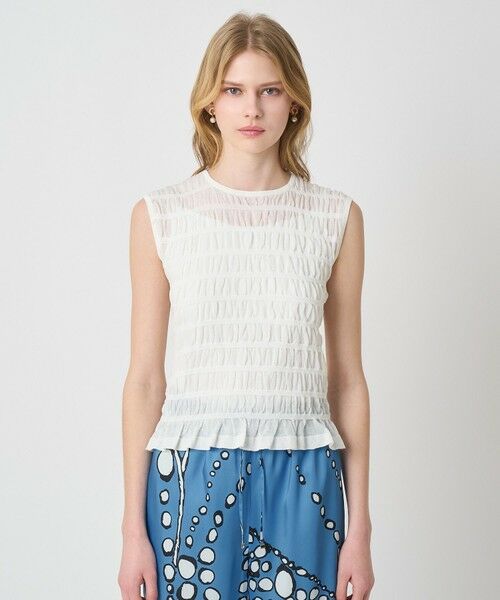 ANAYI / アナイ ニット・セーター | シャーリング プルオーバー | 詳細3