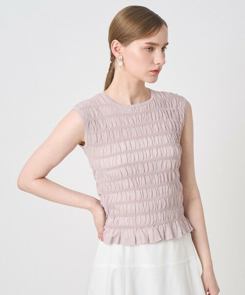 ANAYI / アナイ ニット・セーター | シャーリング プルオーバー | 詳細13