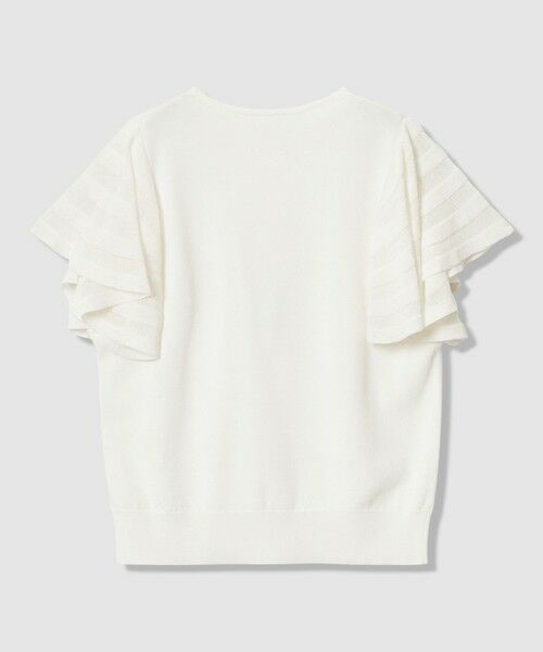 ANAYI / アナイ ニット・セーター | シアーフレアスリーブ プルオーバー | 詳細1