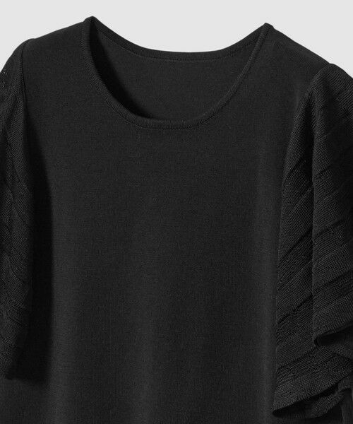 ANAYI / アナイ ニット・セーター | シアーフレアスリーブ プルオーバー | 詳細6