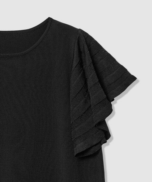 ANAYI / アナイ ニット・セーター | シアーフレアスリーブ プルオーバー | 詳細7