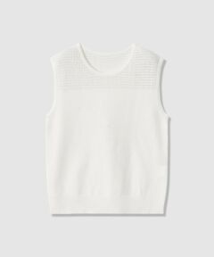 ANAYI / アナイ ニット・セーター | 【セットアップ対応商品】トラフォラートノースリーブプルオーバー