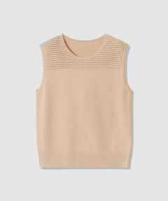 ANAYI / アナイ ニット・セーター | 【セットアップ対応商品】トラフォラートノースリーブプルオーバー