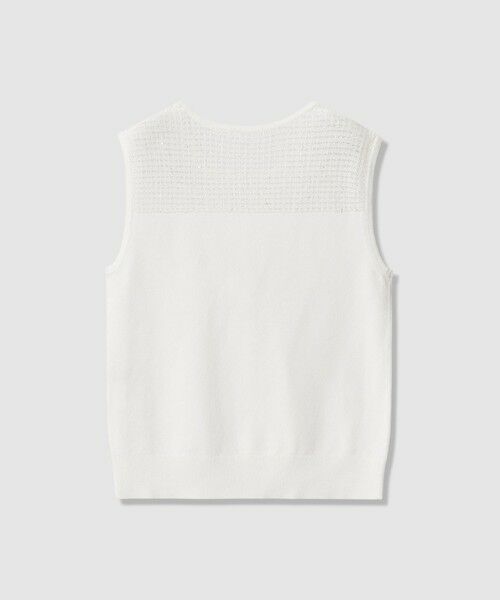 ANAYI / アナイ ニット・セーター | 【セットアップ対応商品】トラフォラートノースリーブプルオーバー | 詳細1