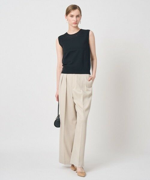 ANAYI / アナイ ニット・セーター | 【セットアップ対応商品】トラフォラートノースリーブプルオーバー | 詳細16