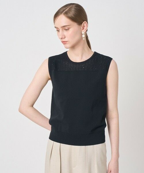 ANAYI / アナイ ニット・セーター | 【セットアップ対応商品】トラフォラートノースリーブプルオーバー | 詳細18