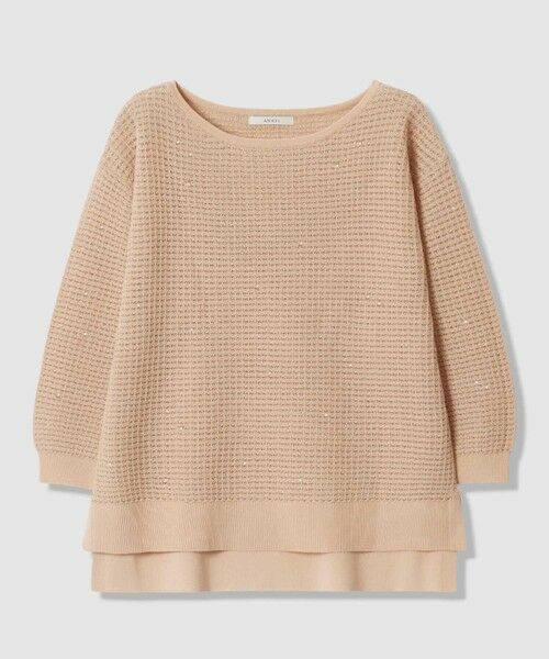 ANAYI / アナイ ニット・セーター | トラフォラートミドル丈 プルオーバー（beige (11)）